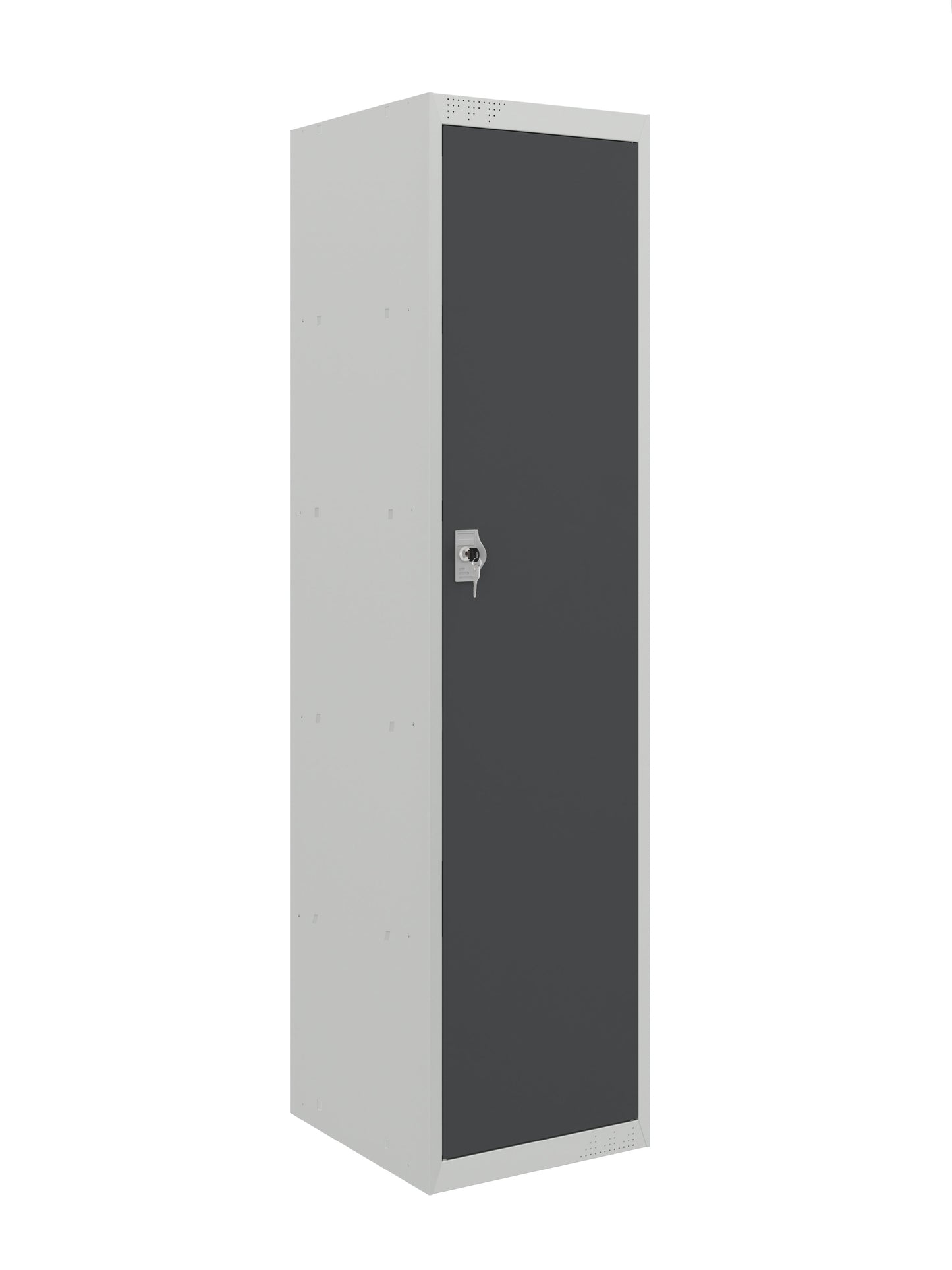 Flat-Packed Metal Storage Cabinet – Lockable, Adjustable Shelves - KDS Series