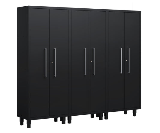 Core Plus Series 3pc Cabinet set with 36" Lockers