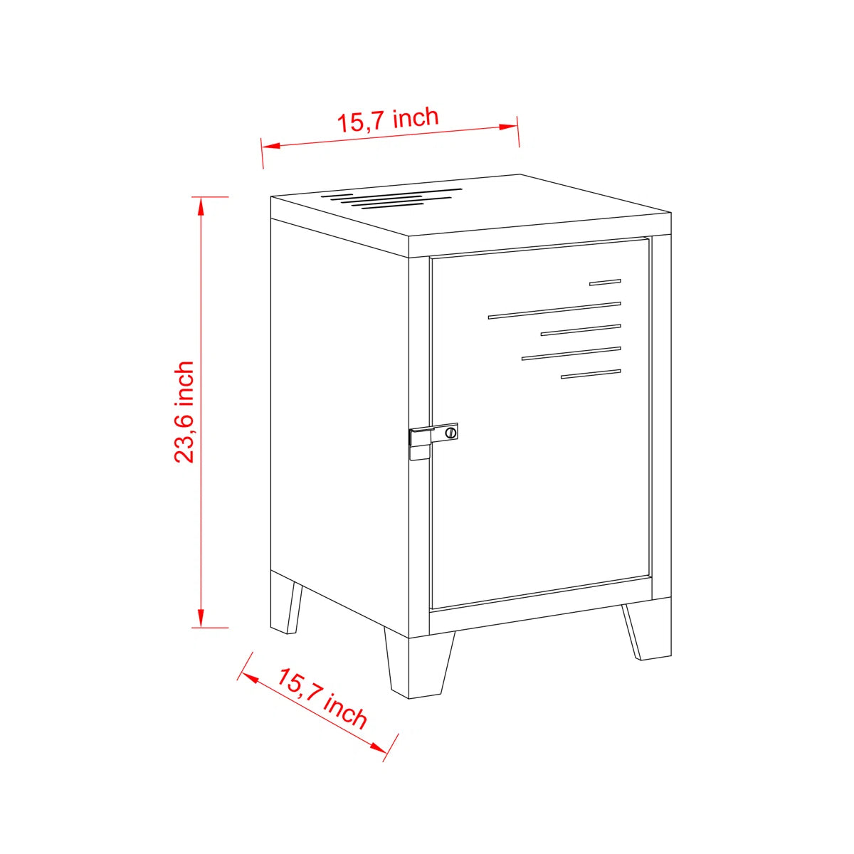 CEHA 24" Nightstand