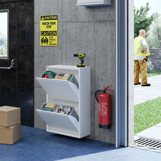 Antibacterial multipurpose storage solution 4 Bin