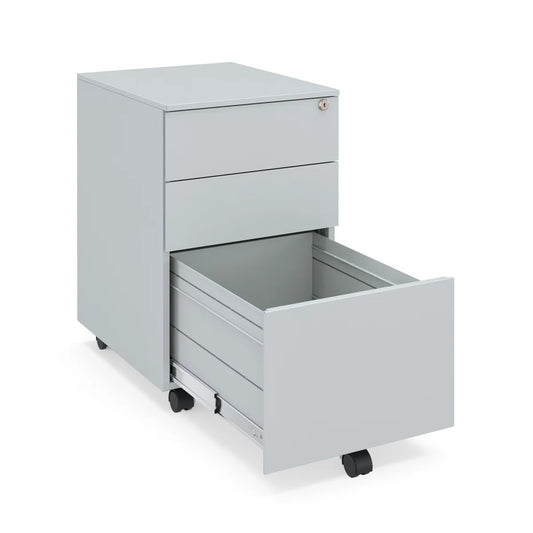 Ceha 2+1 Drawer Mobile File Cabinet with Lock