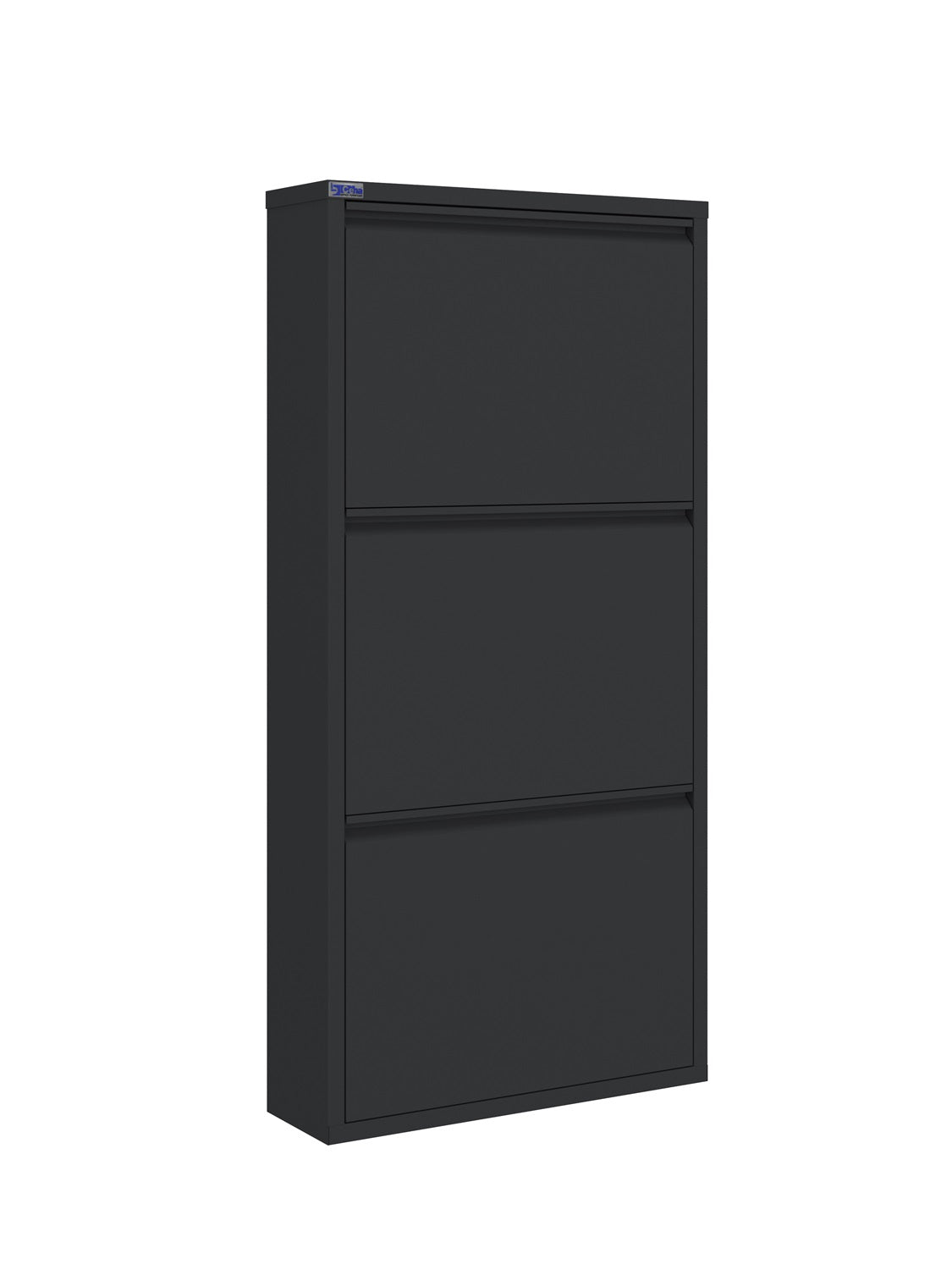 Metal Shoe Cabinet, Wall-Mountable, 3–5 Tier Storage, Multiple Ventilation Options - AYK Series