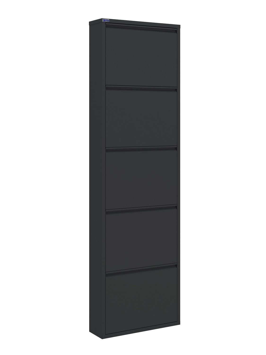 Metal Shoe Cabinet, Wall-Mountable, 3–5 Tier Storage, Multiple Ventilation Options - AYK Series