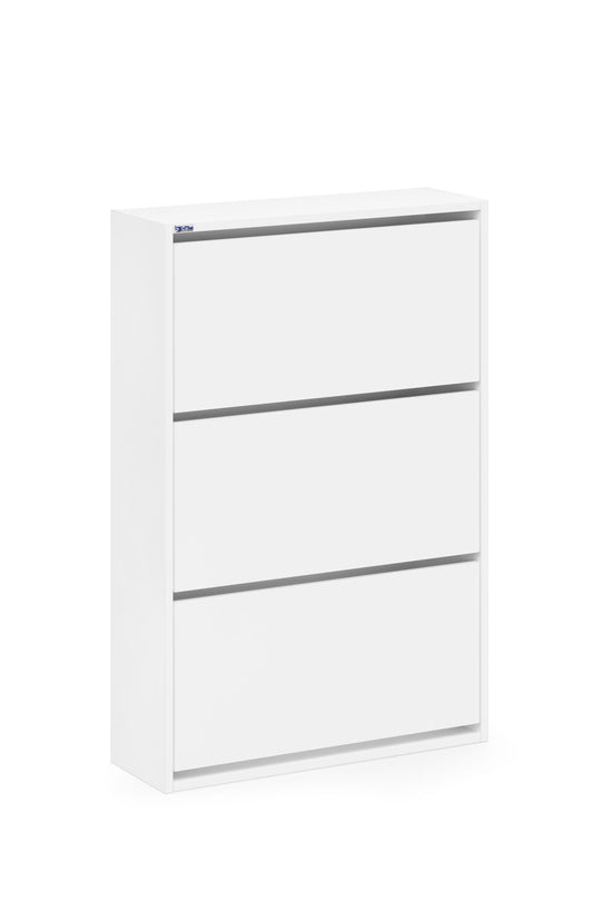3-Tier Wooden Shoe Cabinet
