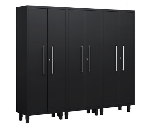 Core Plus Series 3pc Cabinet Set with 30" Lockers