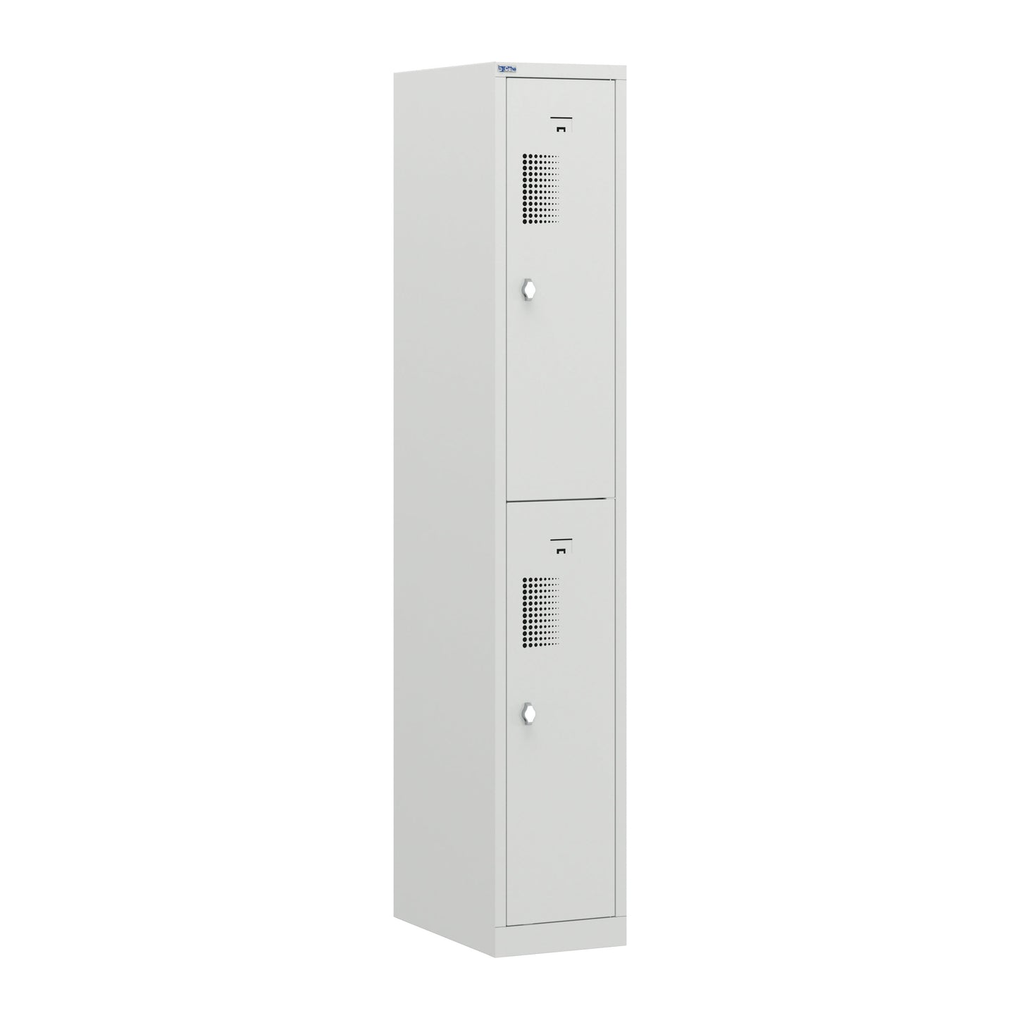 NH Series 2-Tier Premium Steel Locker with Front Vents, Heavy Duty