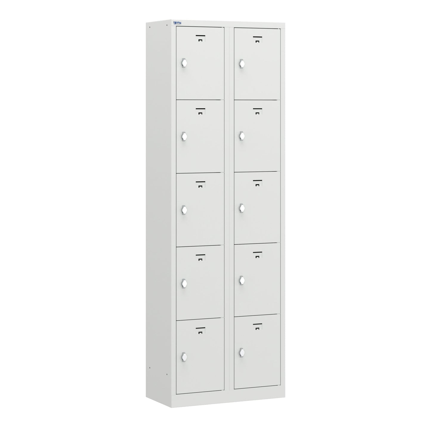 VH Series Premium Steel 5-Tier Lockers, Rear Ventilated