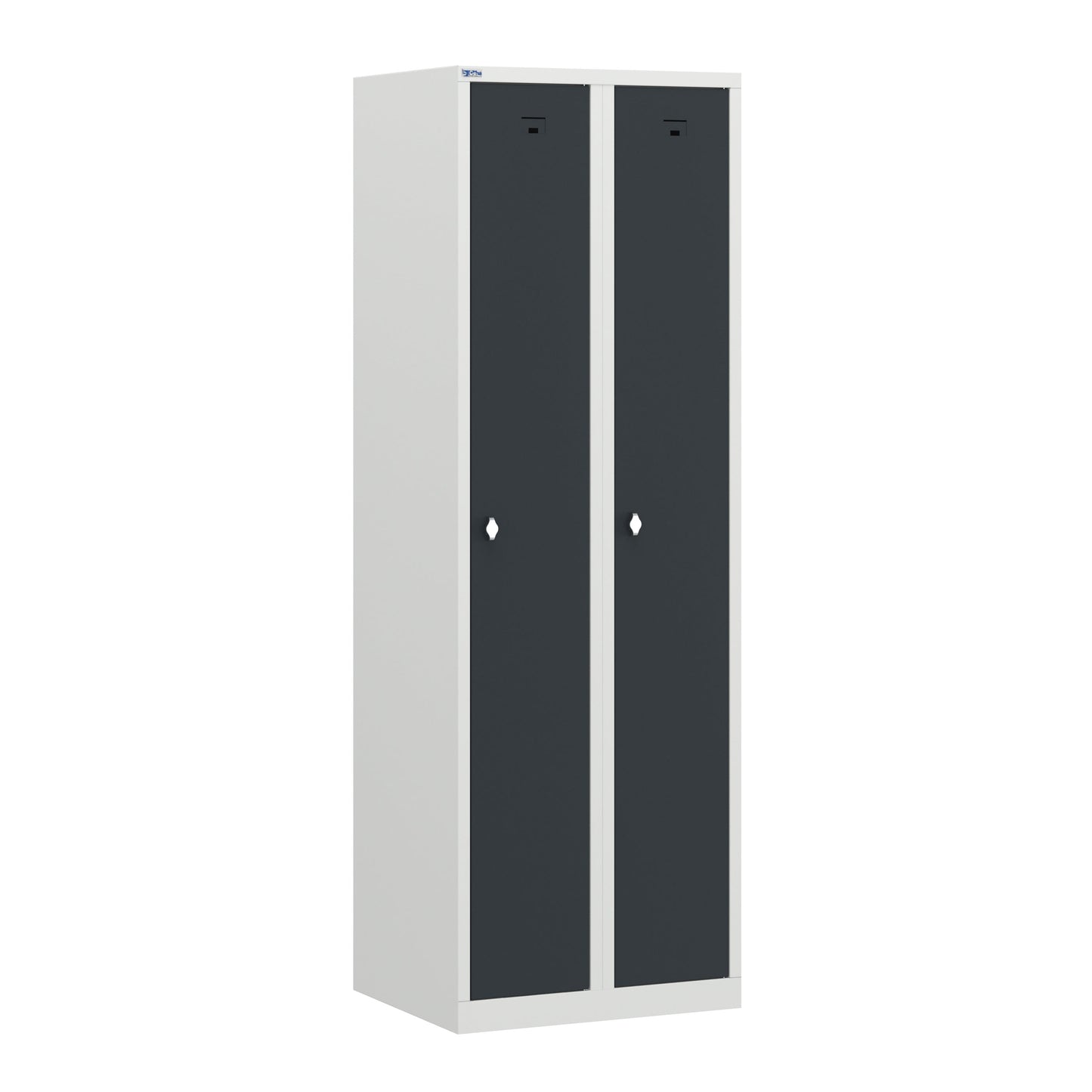 PH Series Premium Steel 1-Tier Lockers, Rear Ventilated, Name Plate Holder
