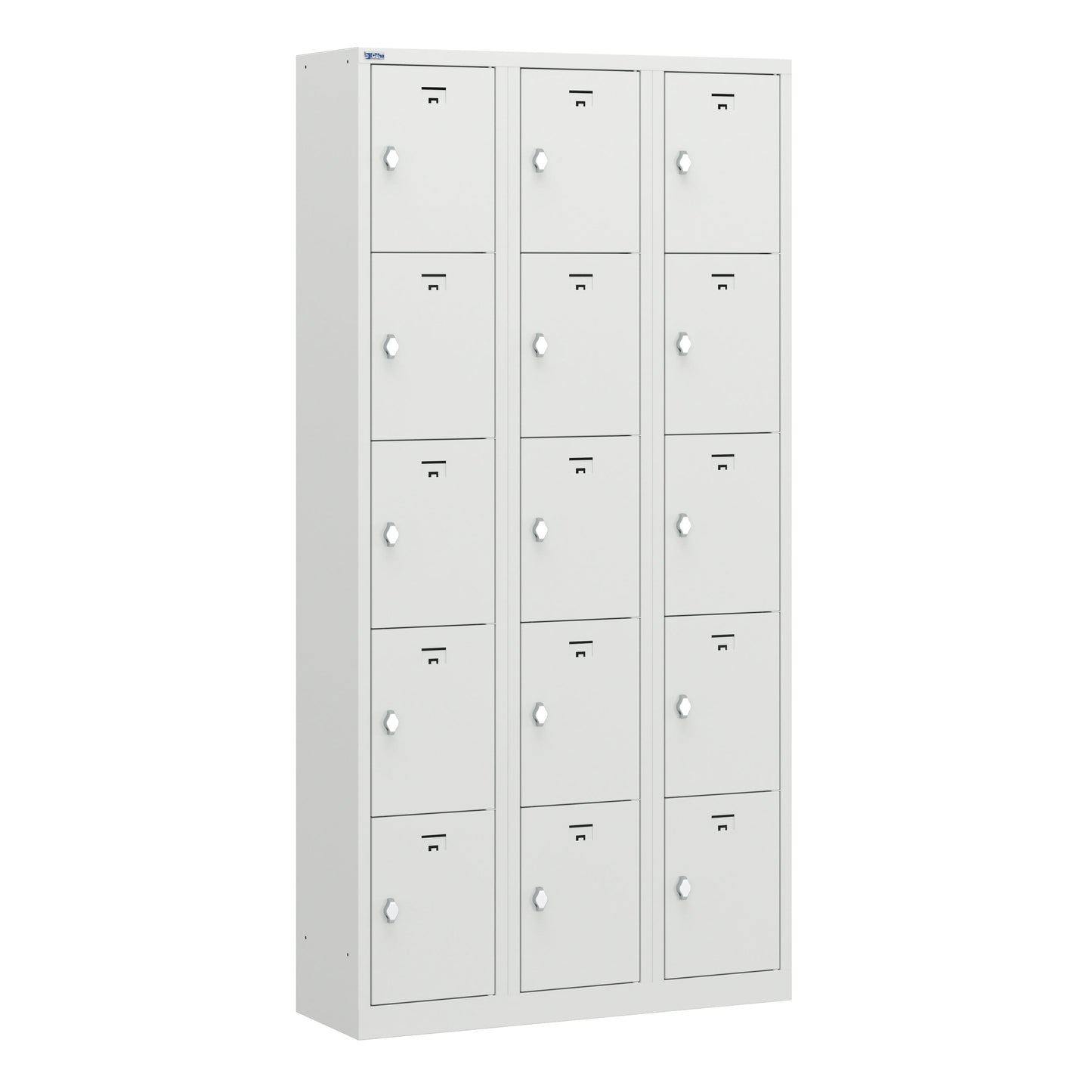 VH Series Premium Steel 5-Tier Lockers, Rear Ventilated