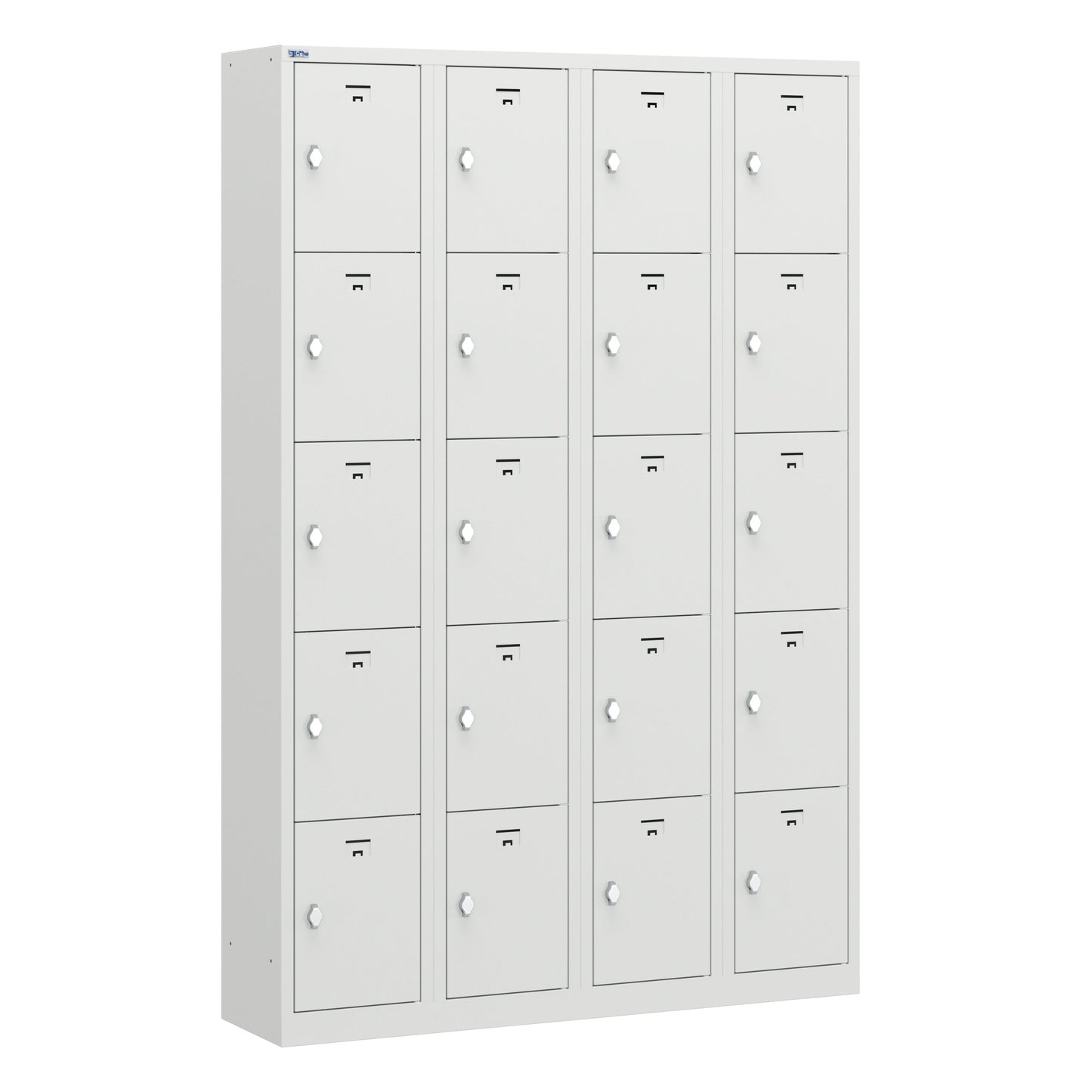 VH Series Premium Steel 5-Tier Lockers, Rear Ventilated