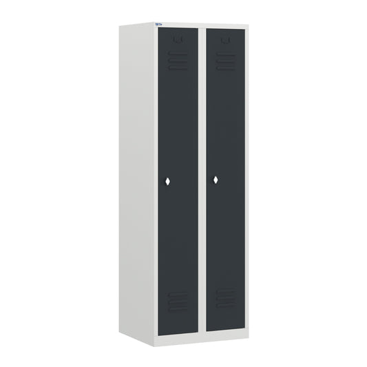 RH Series, Commercial Grade Steel 1-Tier Locker, Louver Vents, Banks of 1, 2, 3, or 4