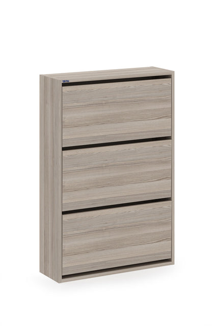 3-Tier Wooden Shoe Cabinet