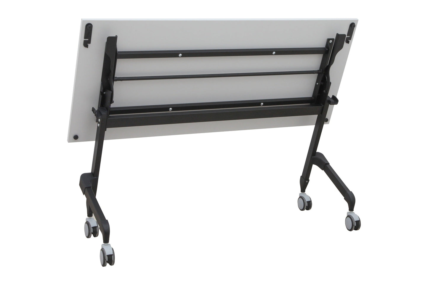 Flip-Top Training Table – Folding Desk with Locking Wheels | Multiple Top & Frame Colors