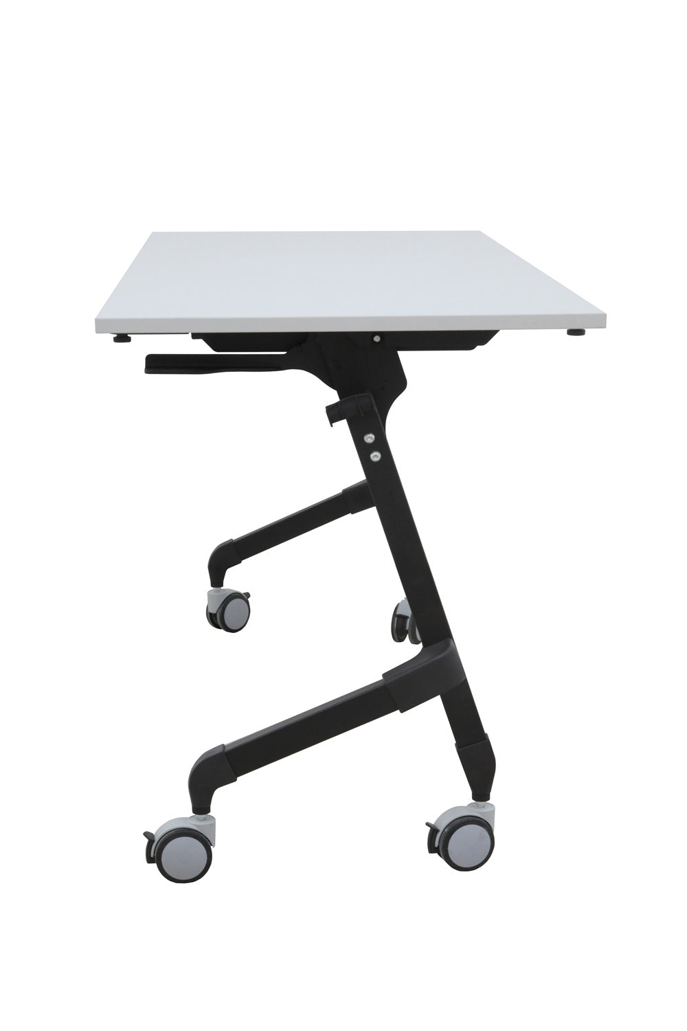Flip-Top Training Table – Folding Desk with Locking Wheels | Multiple Top & Frame Colors
