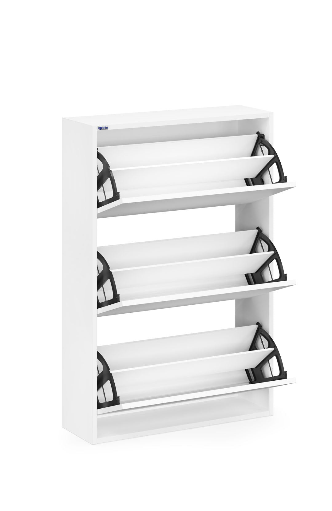 3-Tier Wooden Shoe Cabinet