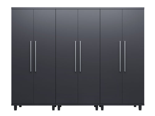 Prestige Series 3pc Cabinet Set with 36" Lockers