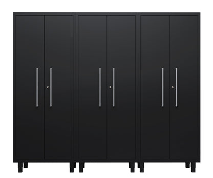 Core Plus Series 3pc Cabinet set with 36" Lockers