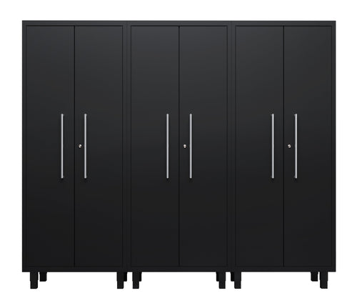Core Plus Series 3pc Cabinet set with 36" Lockers