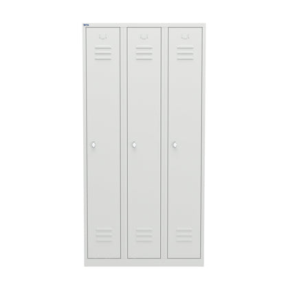 RH Series, Commercial Grade Steel 1-Tier Locker, Louver Vents, Banks of 1, 2, 3, or 4