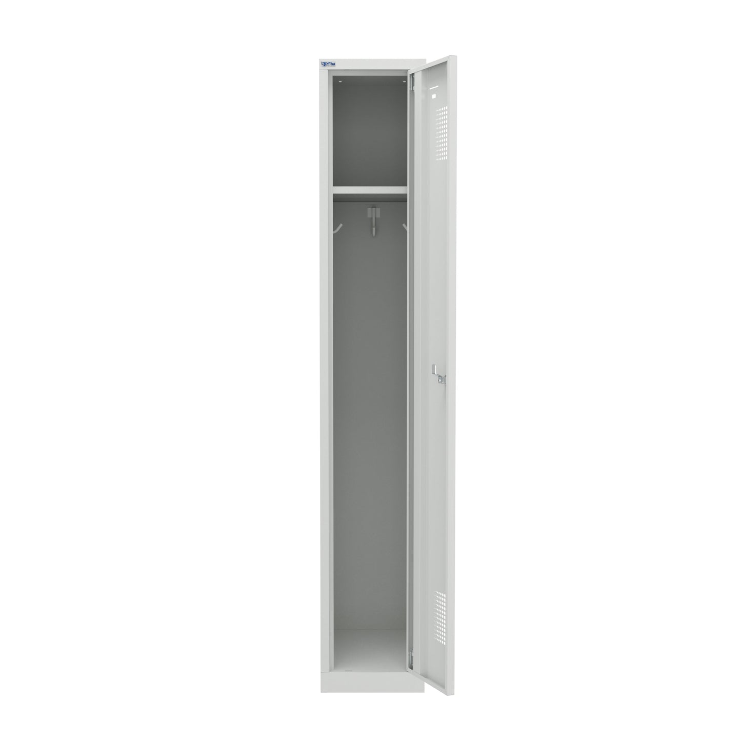 NH Series 1-Tier Premium Steel Locker with Front Vents, Heavy Duty