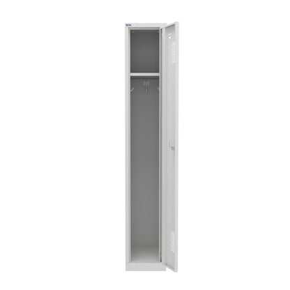 NH Series 1-Tier Premium Steel Locker with Front Vents, Heavy Duty