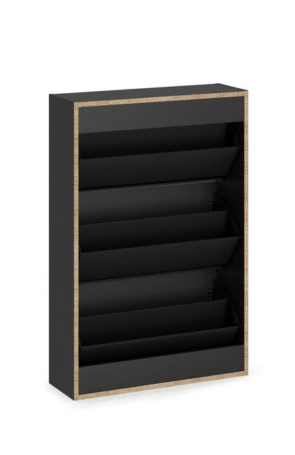 3-Tier Wooden Shoe Cabinet