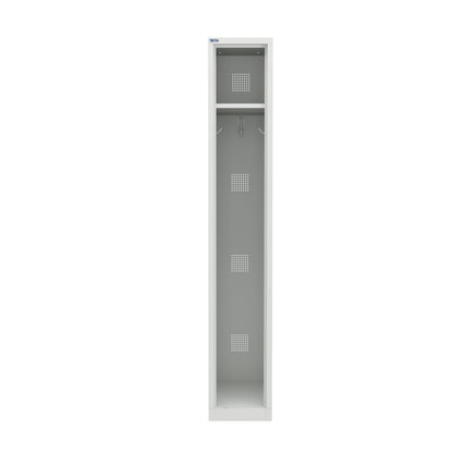 PH Series Premium Steel 1-Tier Lockers, Rear Ventilated, Name Plate Holder