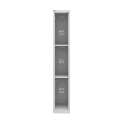 VH Series Premium Steel 3-Tier Lockers, Rear Ventilated
