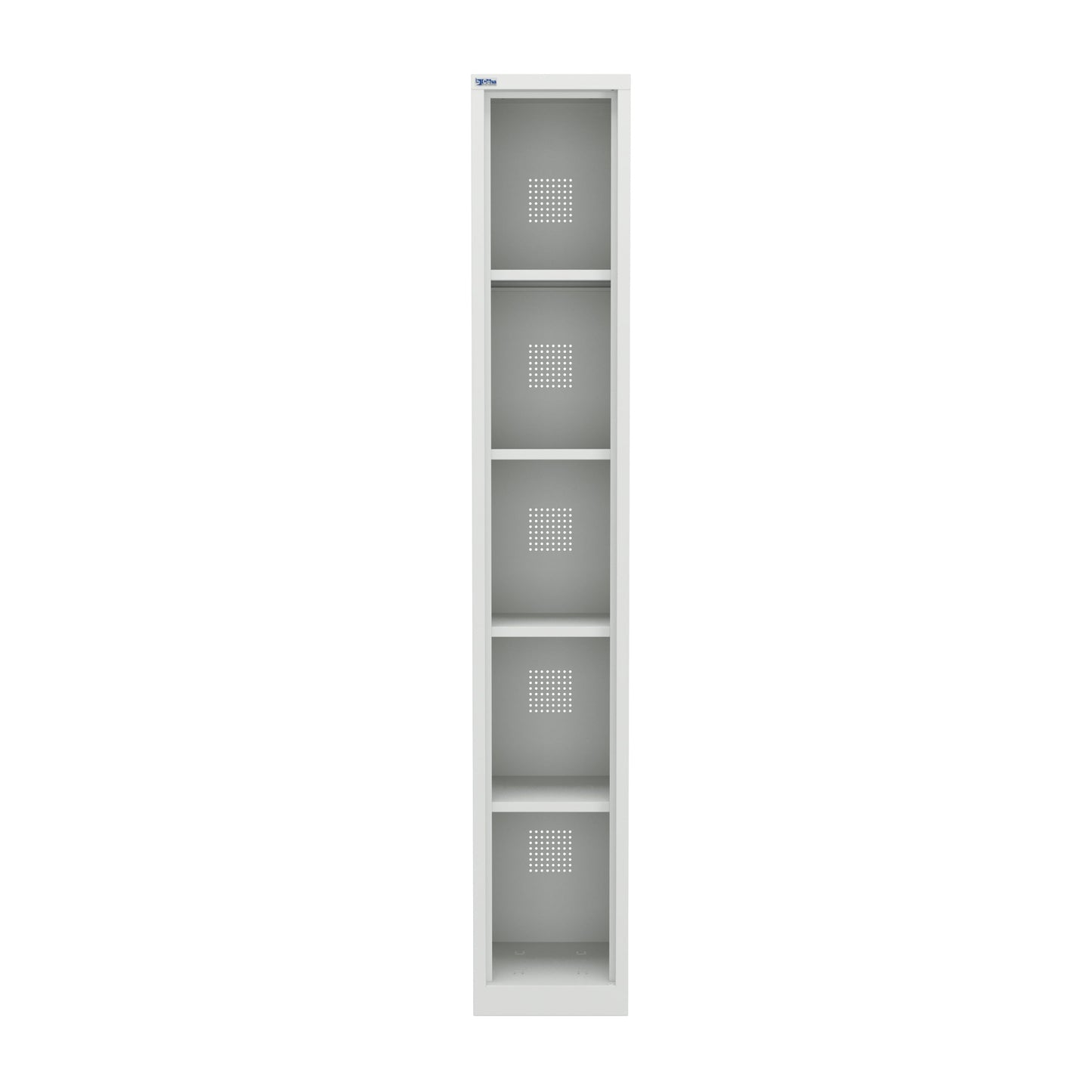 VH Series Premium Steel 5-Tier Lockers, Rear Ventilated