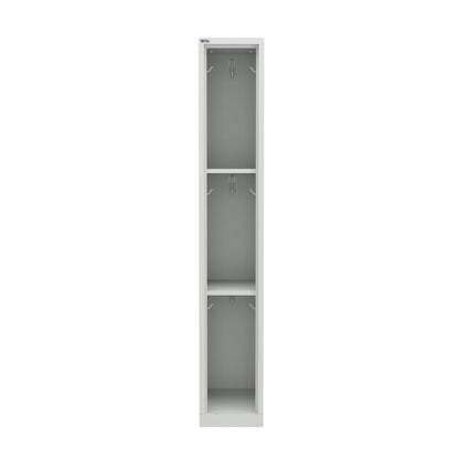 RH Series, Commercial Grade Steel 3-Tier Locker, Louver Vents, Banks of 1, 2, 3, or 4