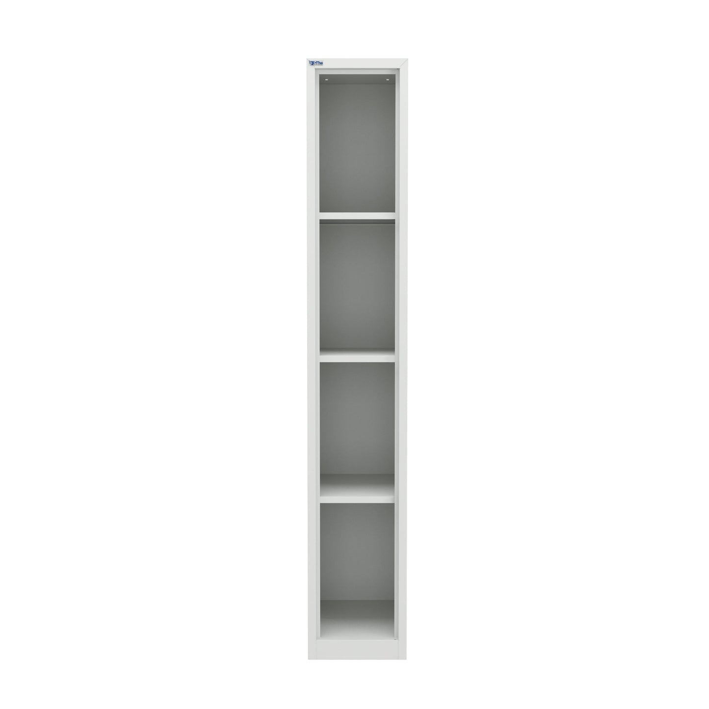 RH Series, Commercial Grade Steel 4-Tier Locker, Louver Vents, Banks of 1, 2, 3, or 4