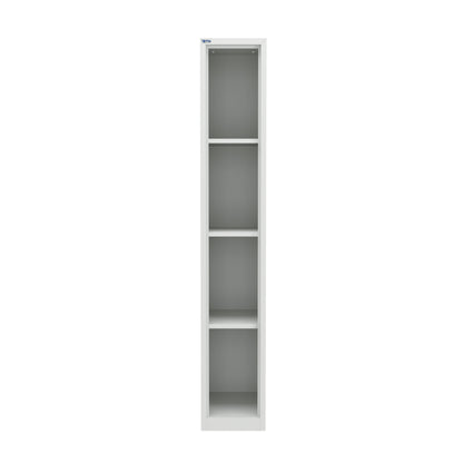 RH Series, Commercial Grade Steel 4-Tier Locker, Louver Vents, Banks of 1, 2, 3, or 4