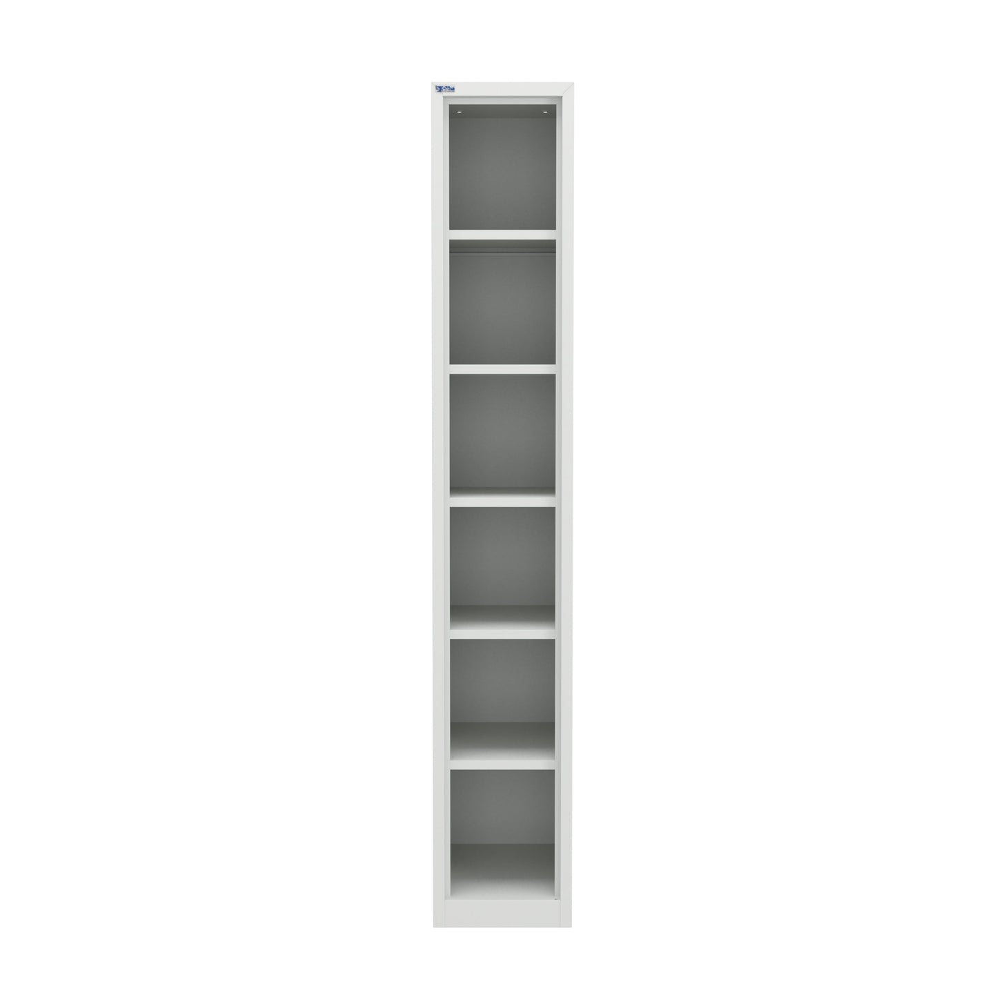 RH Series, Commercial Grade Steel 6-Tier Locker, Louver Vents, Banks of 1, 2, 3, or 4
