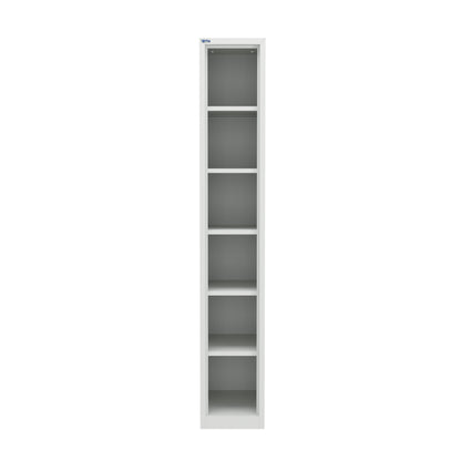 RH Series, Commercial Grade Steel 6-Tier Locker, Louver Vents, Banks of 1, 2, 3, or 4