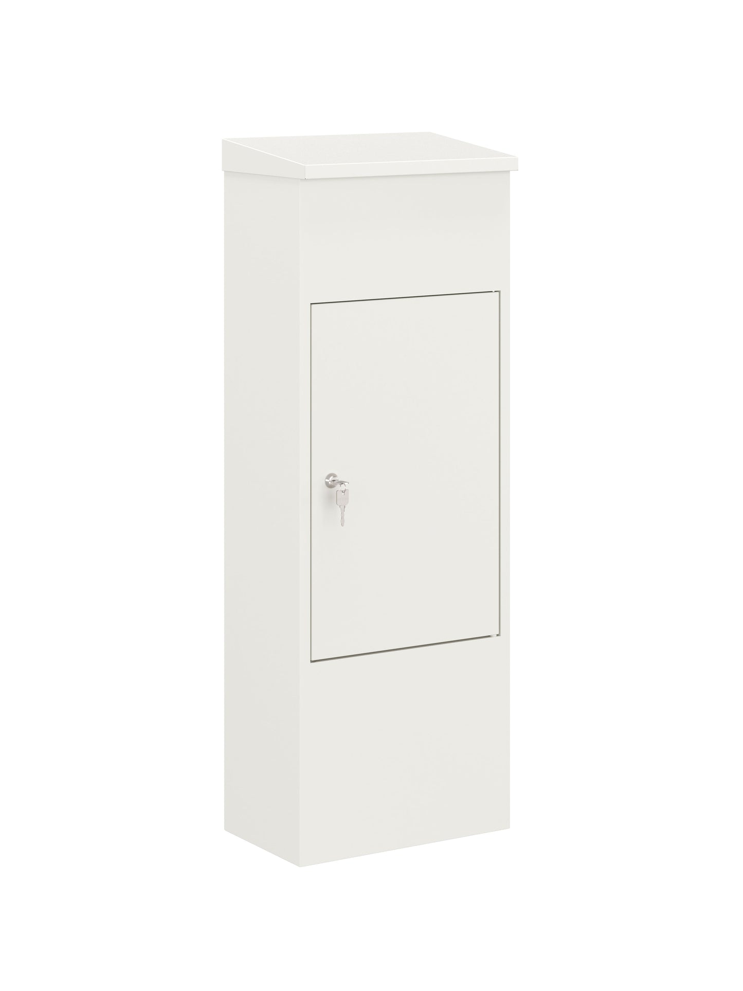Lockable Outdoor Parcel Drop Box – Secure Package Locker with Protective Overhang | Multiple Sizes & Colors - KPD Series