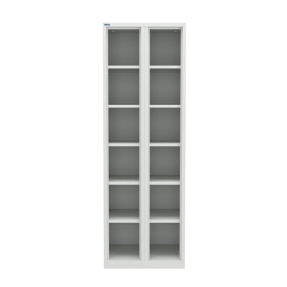 NH Series 6-Tier Premium Steel Locker with Front Vents, Heavy Duty