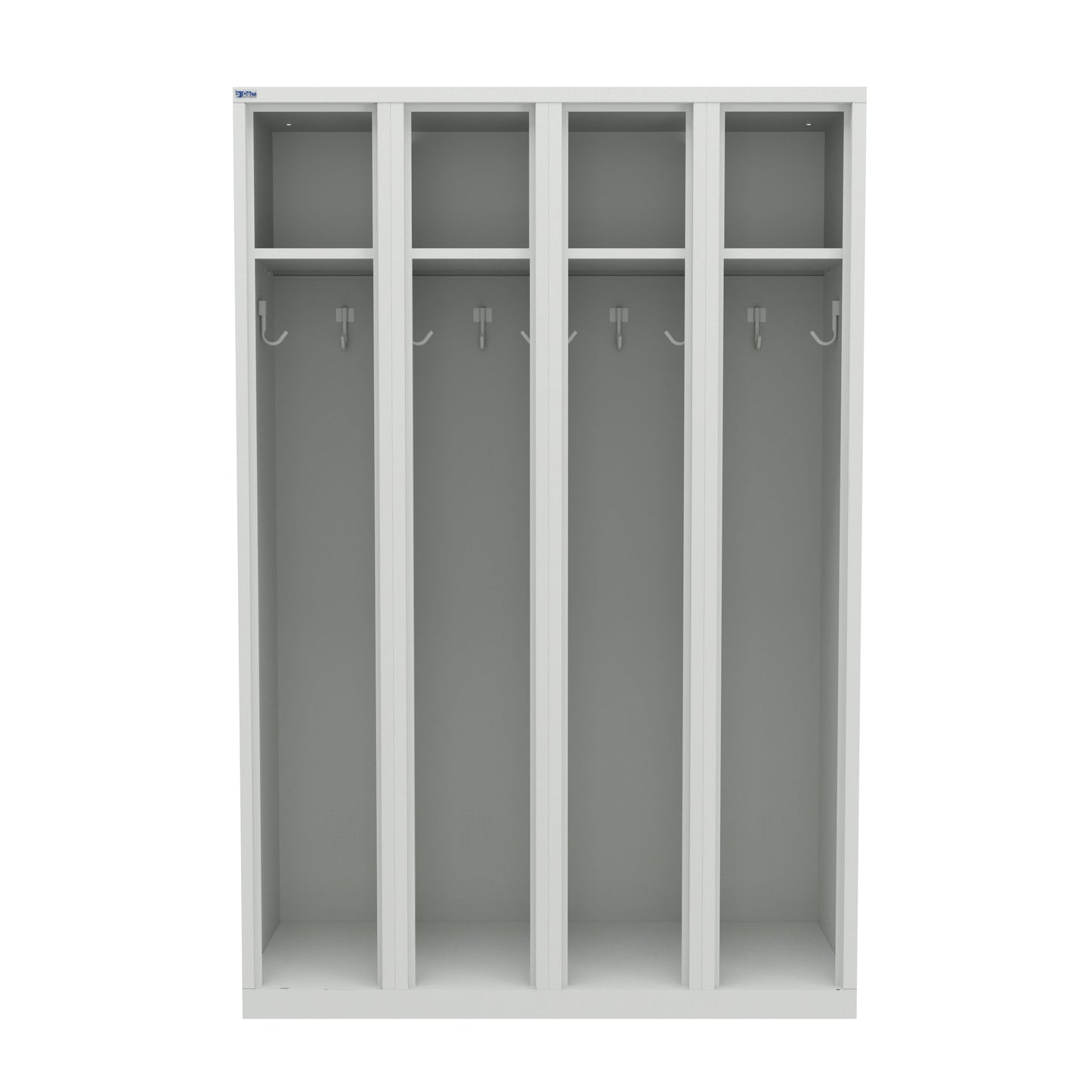 NH Series 1-Tier Premium Steel Locker with Front Vents, Heavy Duty