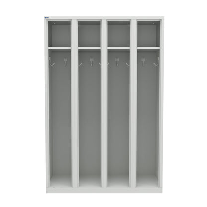 NH Series 1-Tier Premium Steel Locker with Front Vents, Heavy Duty