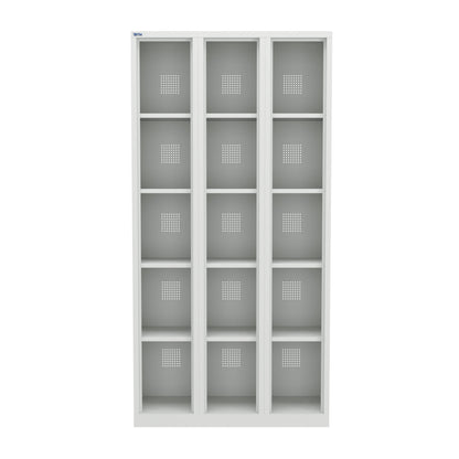 VH Series Premium Steel 5-Tier Lockers, Rear Ventilated