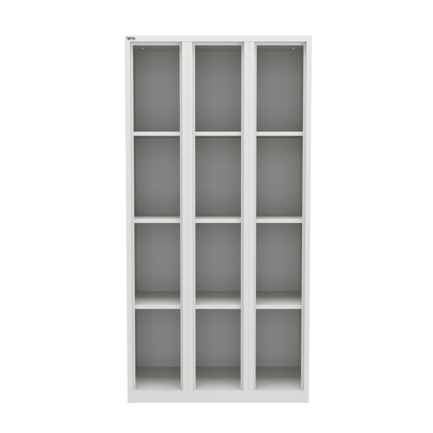 RH Series, Commercial Grade Steel 4-Tier Locker, Louver Vents, Banks of 1, 2, 3, or 4