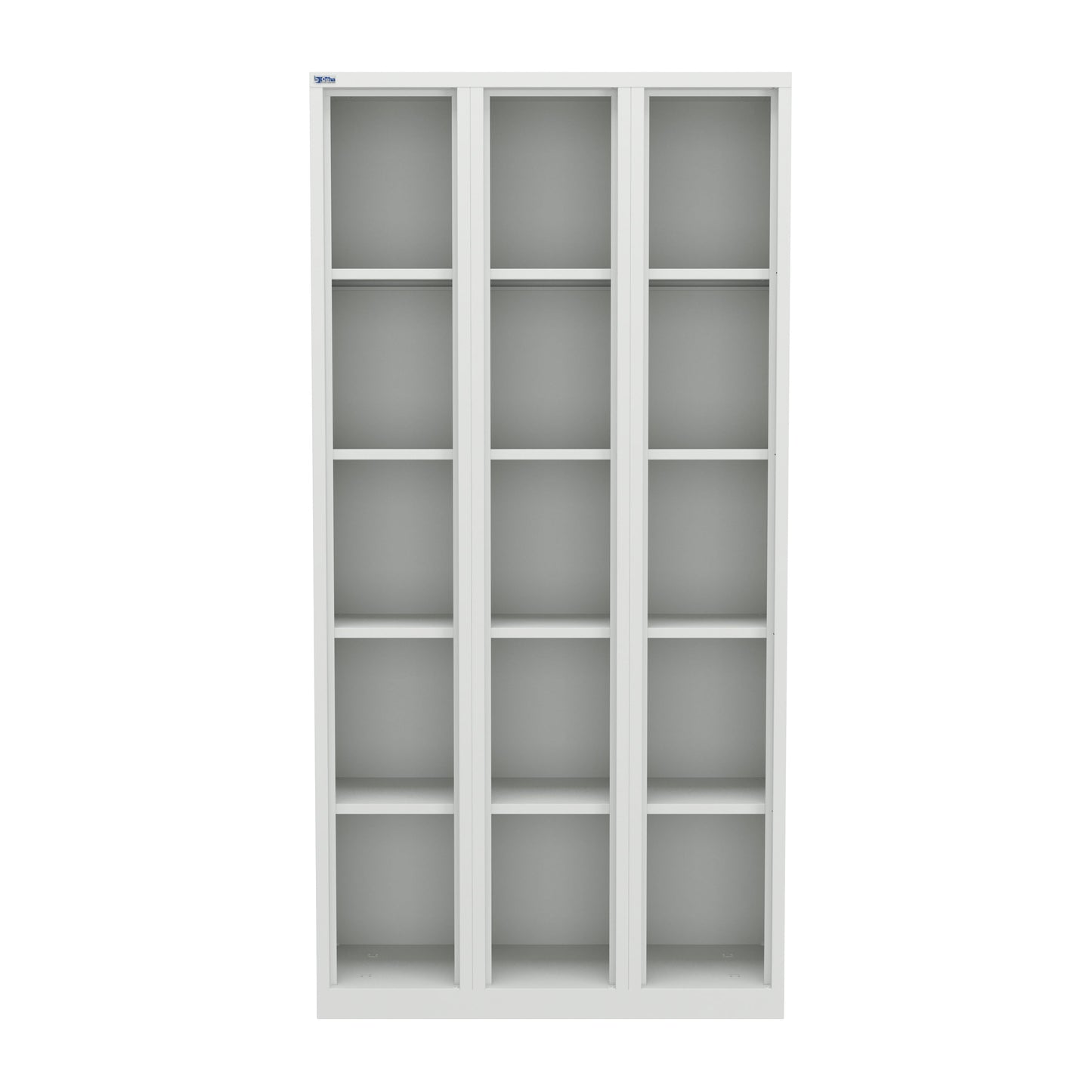 RH Series, Commercial Grade Steel 5-Tier Locker, Louver Vents, Banks of 1, 2, 3, or 4