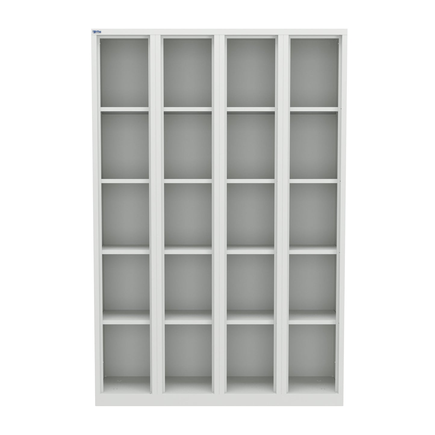 RH Series, Commercial Grade Steel 5-Tier Locker, Louver Vents, Banks of 1, 2, 3, or 4