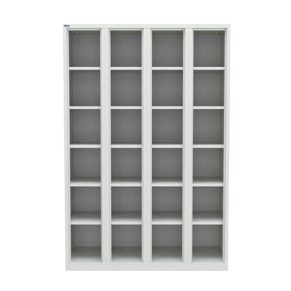RH Series, Commercial Grade Steel 6-Tier Locker, Louver Vents, Banks of 1, 2, 3, or 4