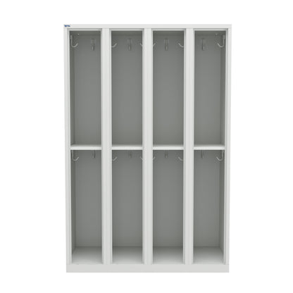 RH Series, Commercial Grade Steel 2-Tier Locker, Louver Vents, Banks of 1, 2, 3, or 4
