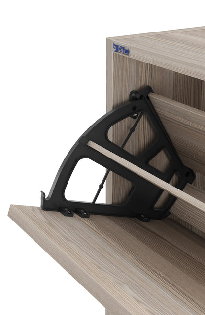 3-Tier Wooden Shoe Cabinet