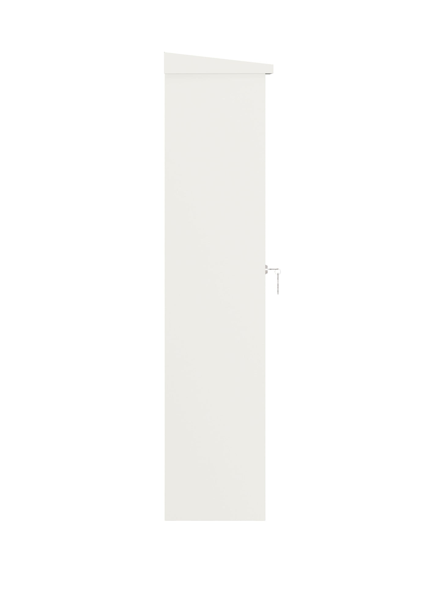 Lockable Outdoor Parcel Drop Box – Secure Package Locker with Protective Overhang | Multiple Sizes & Colors - KPD Series