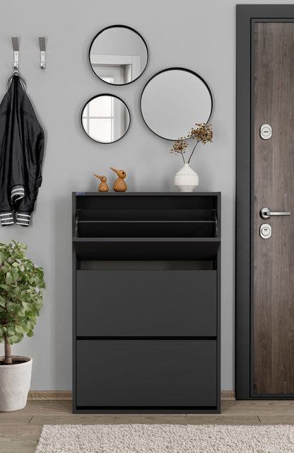 3-Tier Wooden Shoe Cabinet