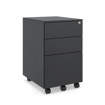 Ceha 2+1 Drawer Mobile File Cabinet with Lock