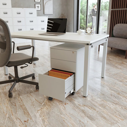 Ceha 2+1 Drawer Mobile File Cabinet with Lock