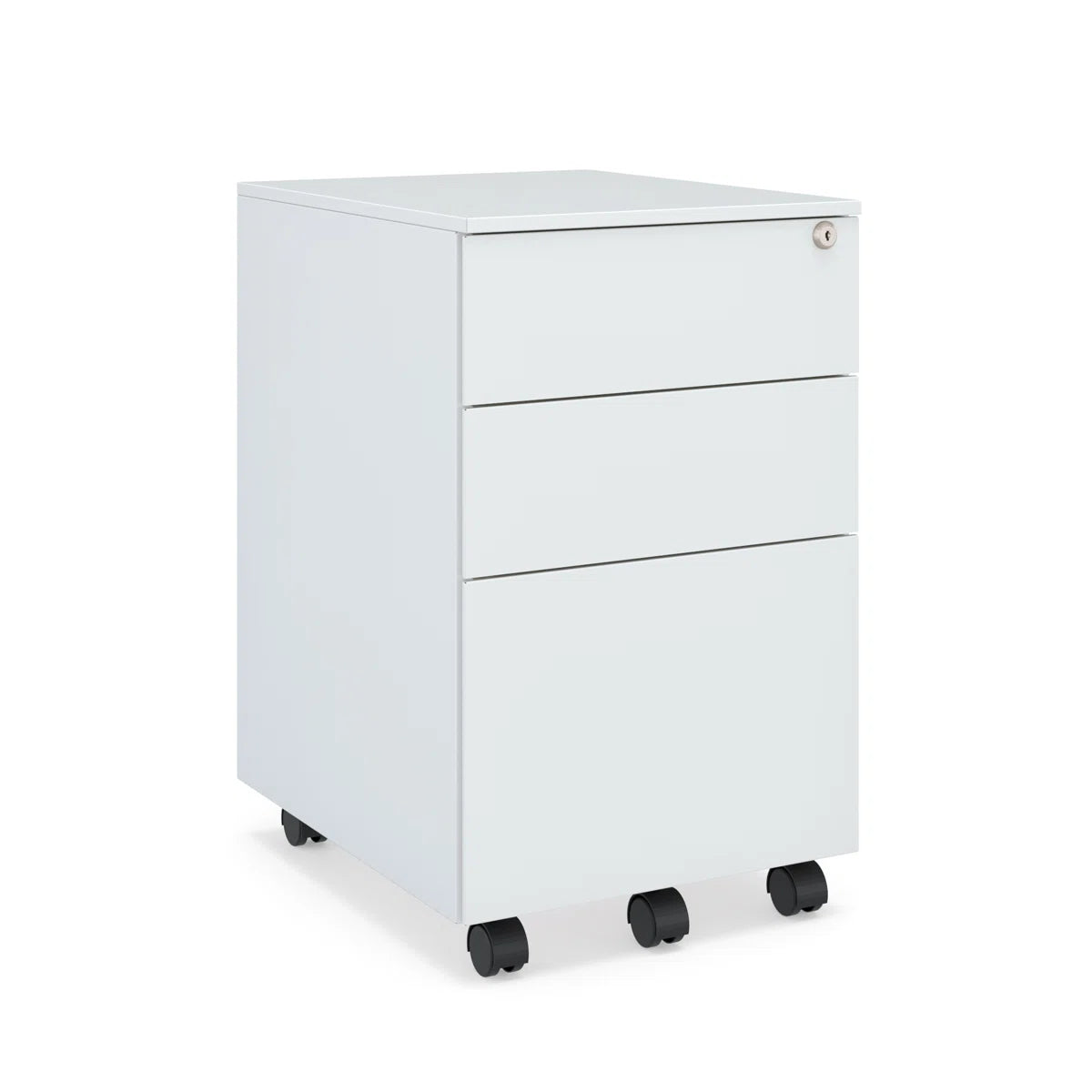 Ceha 2+1 Drawer Mobile File Cabinet with Lock